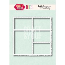 CW414 Wykrojnik /Die - Layout Old Frame-Craft&You Design