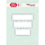 CW415 Wykrojnik /Die - Banners Old Frame/banerki stara ramka-Craft&You Design
