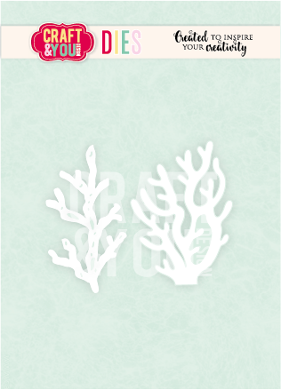 CW417 Wykrojnik /Die -Marine Plants 1/Morskie Rośliny 1- Craft&You Design