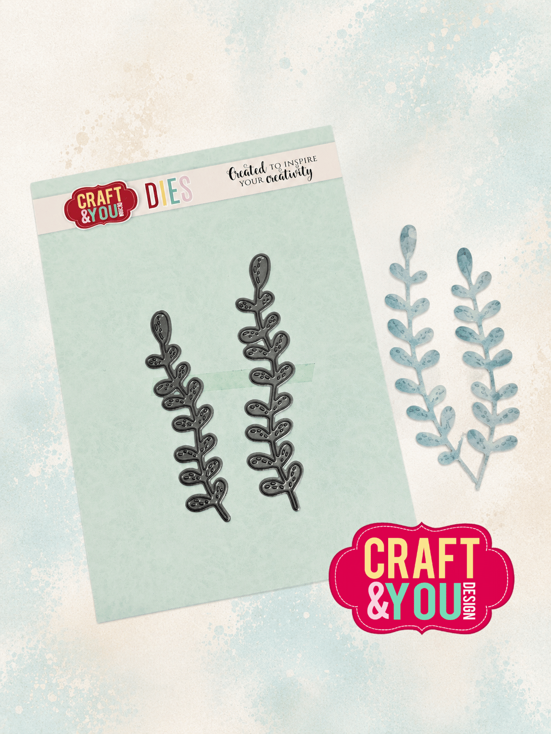 CW418 Wykrojnik /Die - Marine Plants 2/Morskie Rośliny 2 -Craft&You Design