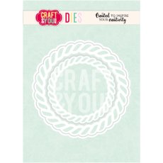 CW419 Wykrojnik /Die -Rope Frames by Bea/Sznurkowe ramki Craft&You Design