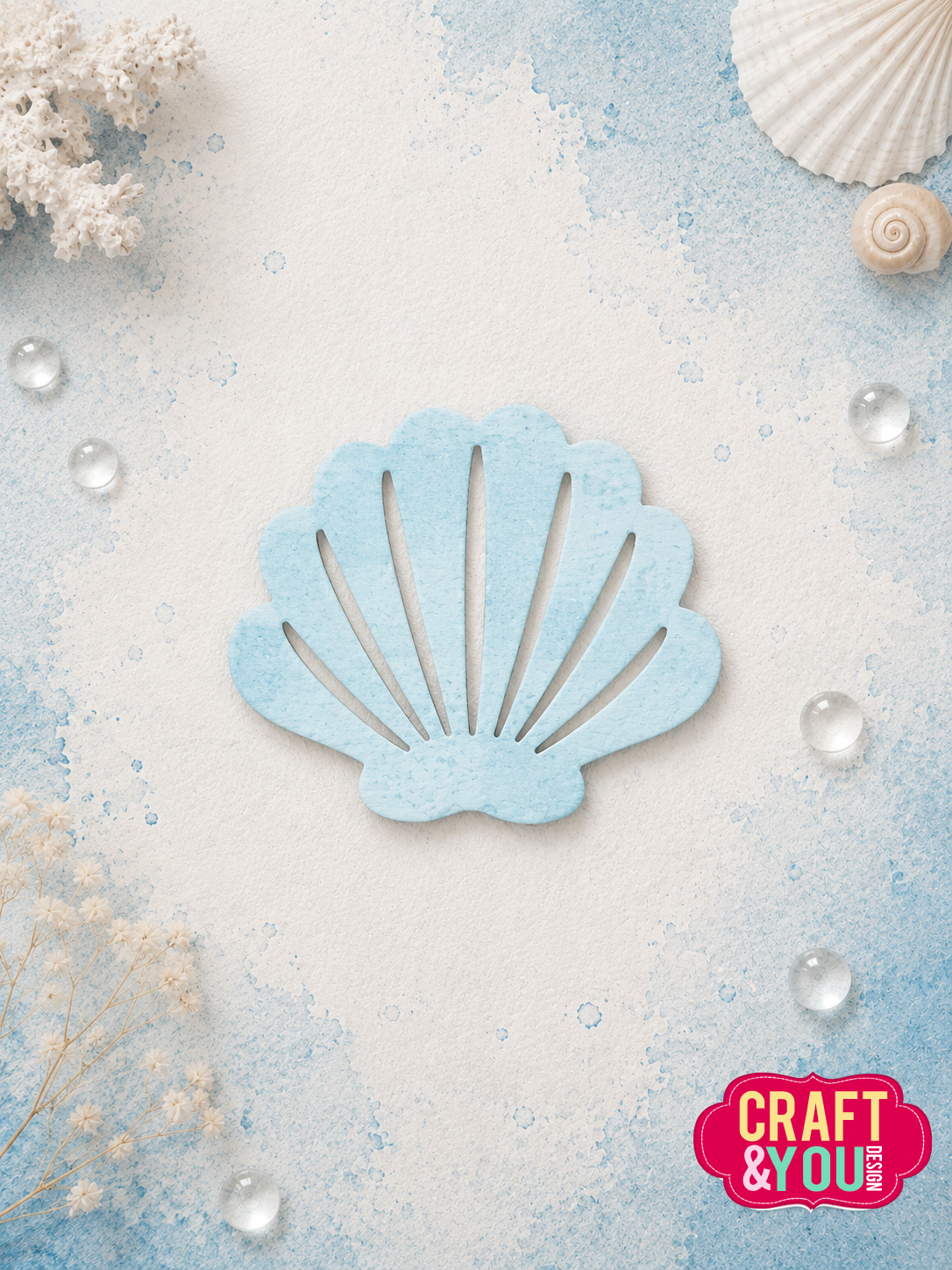 CW420 Wykrojnik /Die -Shell/Muszelka- Craft&You Design