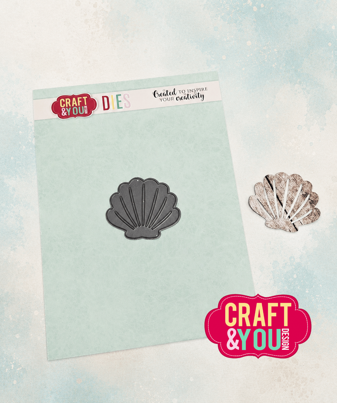 CW420 Wykrojnik /Die -Shell/Muszelka- Craft&You Design