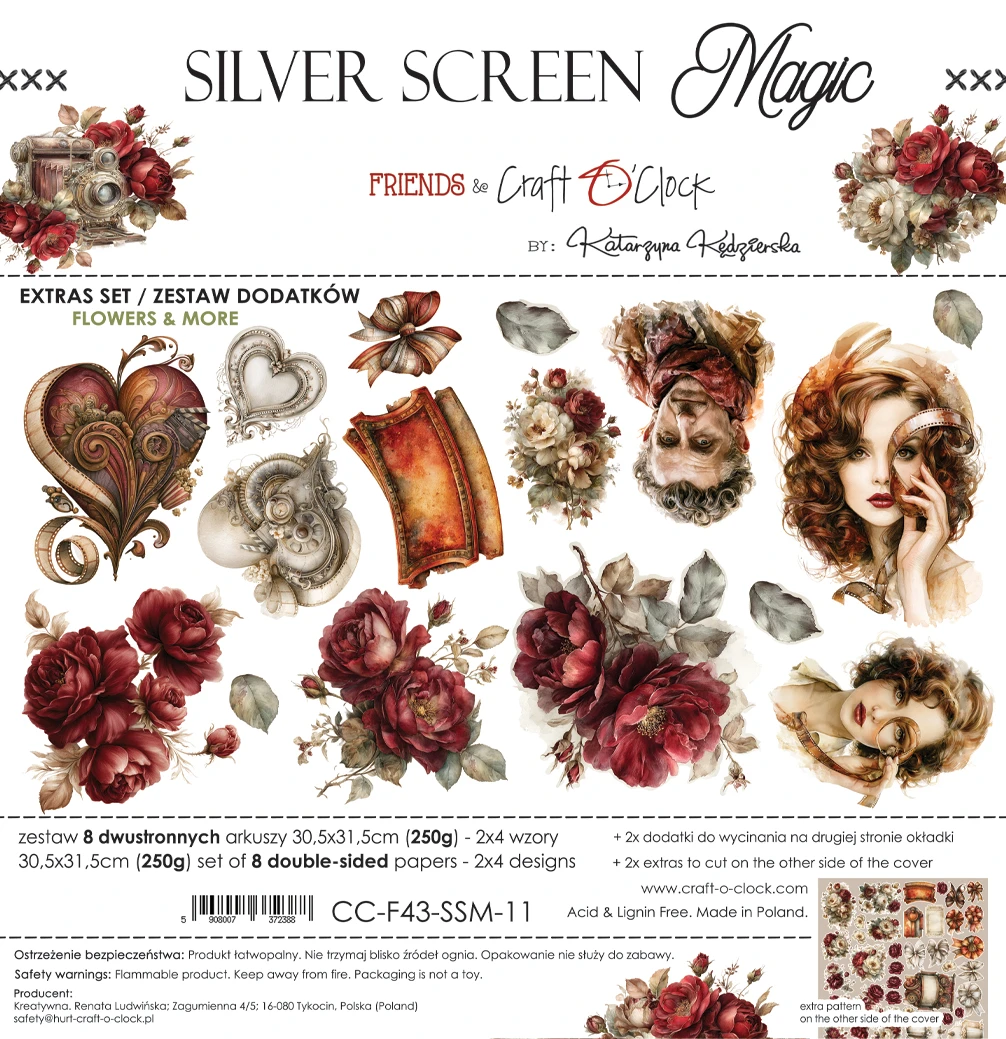 CC-F43-SSM-13 PRZEDSPRZEDAŻ *SILVER SCREEN MAGIC - zestaw DODATKÓW - MIX-wysyłka po 17 lipca 2026r.