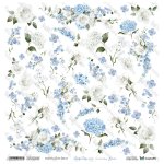 LDIB-12 Lovely Day IN BLUE - Flowers Arkusz Do Wycinania - ScrapAndMe