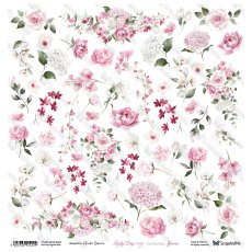 LDIP-12 Lovely Day IN PINK - Flowers Arkusz Do Wycinania - ScrapAndMe