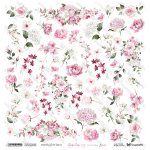 LDIP-12 Lovely Day IN PINK - Flowers Arkusz Do Wycinania - ScrapAndMe