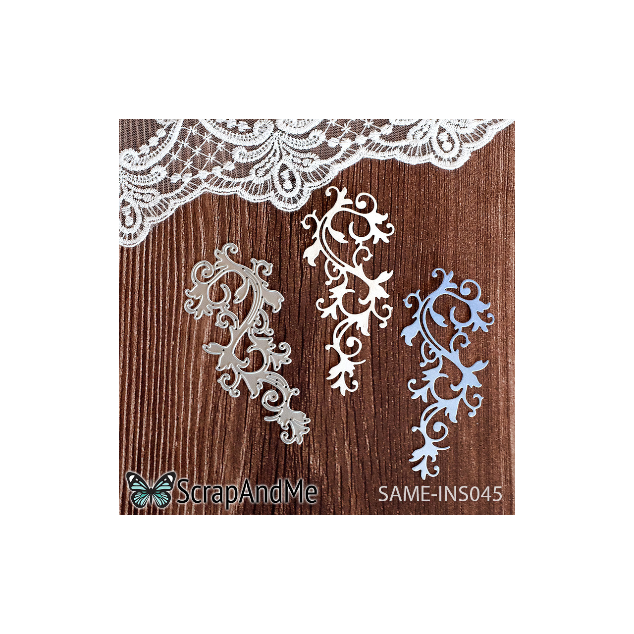 SAME-INS045 Wykrojnik Ornament- ScrapAndMe