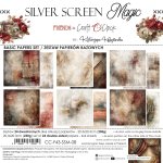 CC-F43-SSM-08 PRZEDSPRZEDAŻ *SILVER SCREEN MAGIC - zestaw papierów 20,3x20,3cm - BASIC-wysyłka po 17 lipca 2026r.