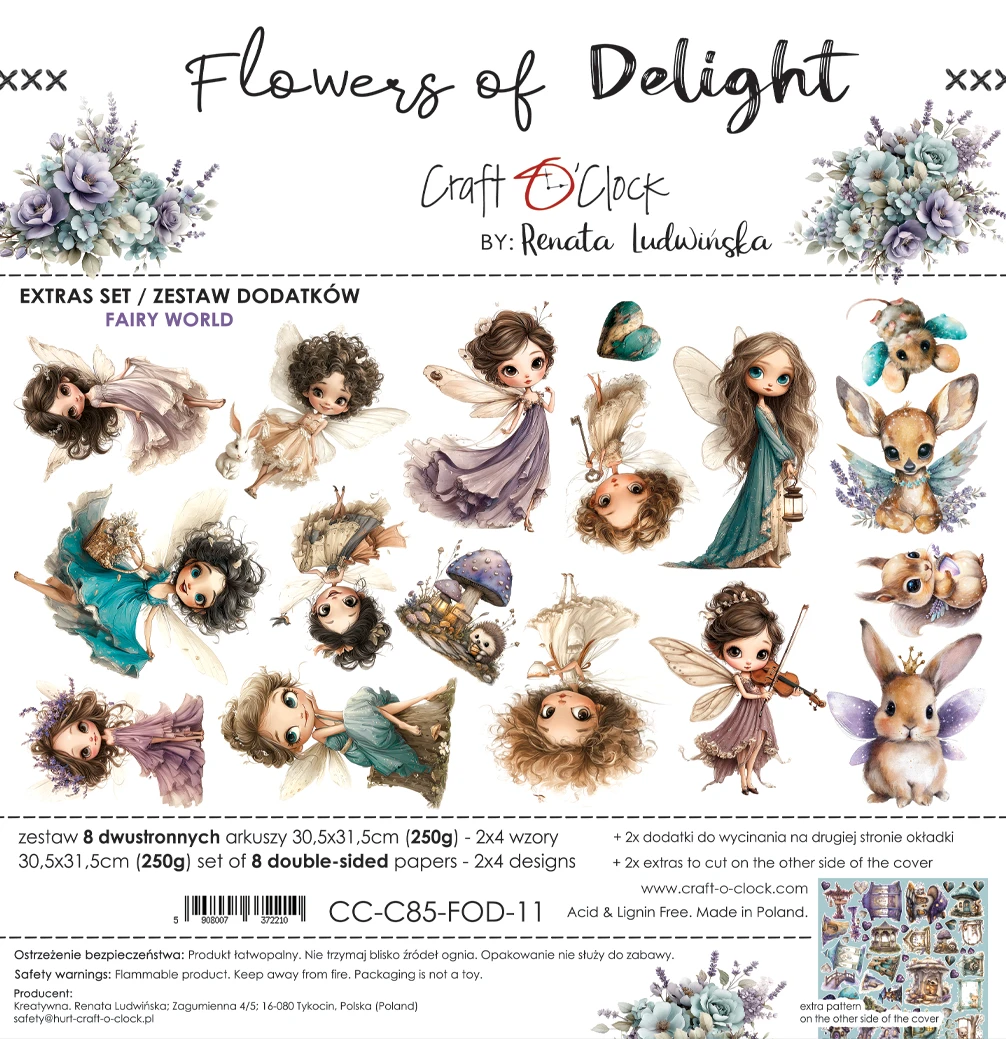 CC-C85-FOD-13 PRZEDSPRZEDAŻ *FLOWERS OF DELIGHT - zestaw DODATKÓW - MIX-wysyłka po 17 lipca 2026r.