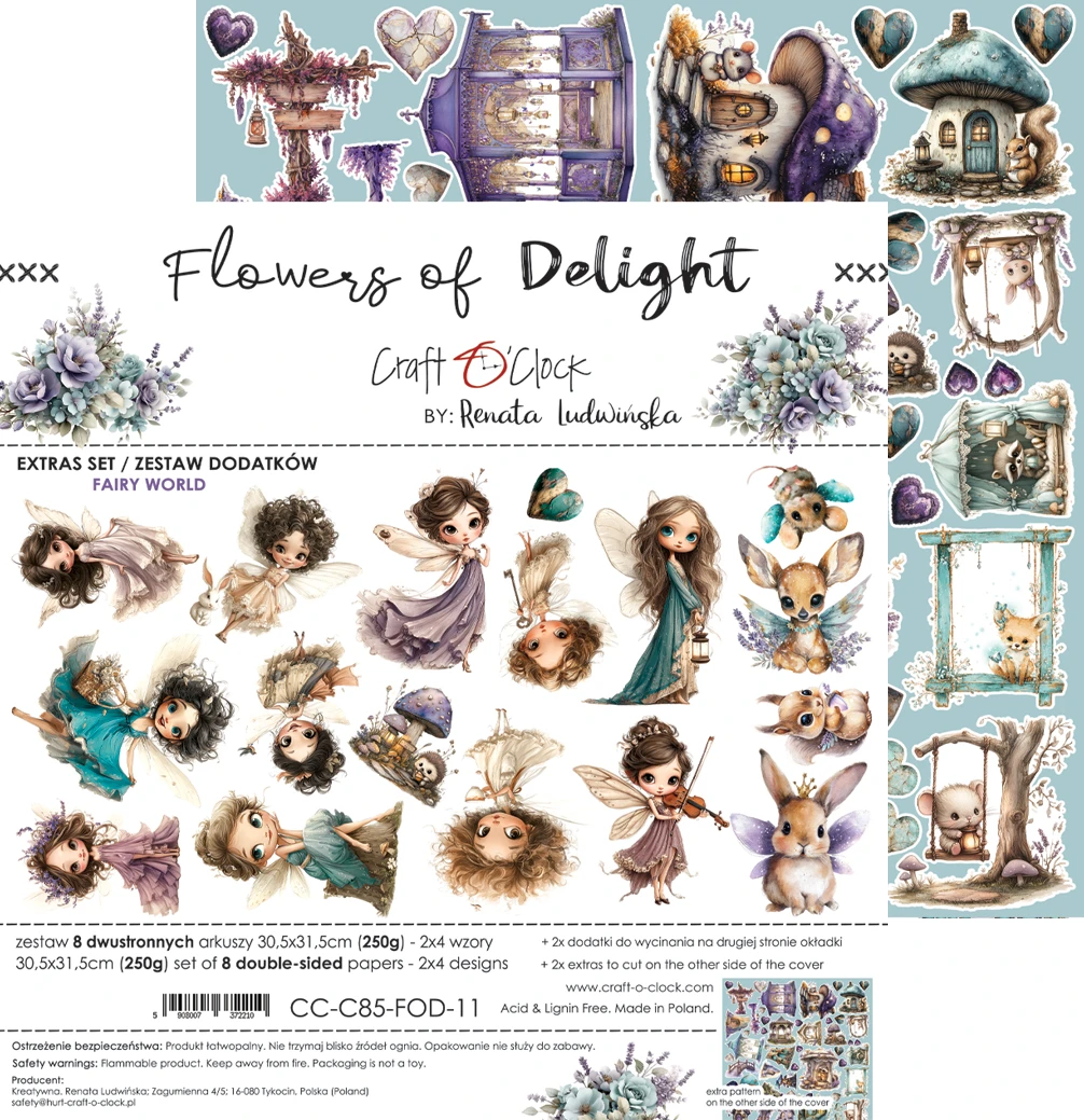 CC-C85-FOD-13 PRZEDSPRZEDAŻ *FLOWERS OF DELIGHT - zestaw DODATKÓW - MIX-wysyłka po 17 lipca 2026r.