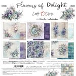 CC-C85-FOD-00 PRZEDSPRZEDAŻ *FLOWERS OF DELIGHT - zestaw papierów 30,5x30,5cm-wysyłka po 17 lipca 2026r.