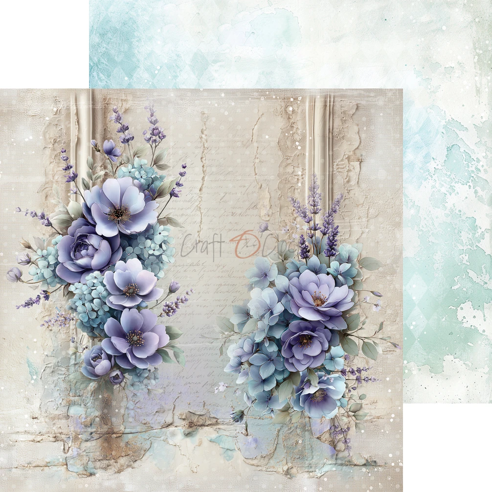 CC-C85-FOD-07 PRZEDSPRZEDAŻ *FLOWERS OF DELIGHT - zestaw papierów 20,3x20,3cm-wysyłka po 17 lipca 2026r.