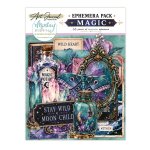 MT-ART-C07 PRZEDSPRZEDAŻ *Art Journal - MINTAY PAPERS Papierowe Elementy-MAGIC -68szt-wysyłka po 25 lipca 2026r.