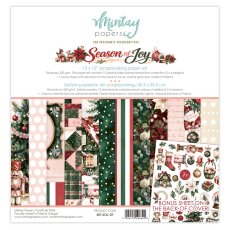 MT-SOJ-07 PRZEDSPRZEDAŻ *Season of Joy  Zestaw MINTAY PAPERS 30,5x30,5cm-wysyłka po 25 lipca 2026r.