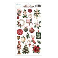 MT-SOJ-12 PRZEDSPRZEDAŻ *Season of Joy -MINTAY PAPERS - Naklejki - elementy  - 15,2 x 20,3 cm-wysyłka po 25 lipca 2026r.