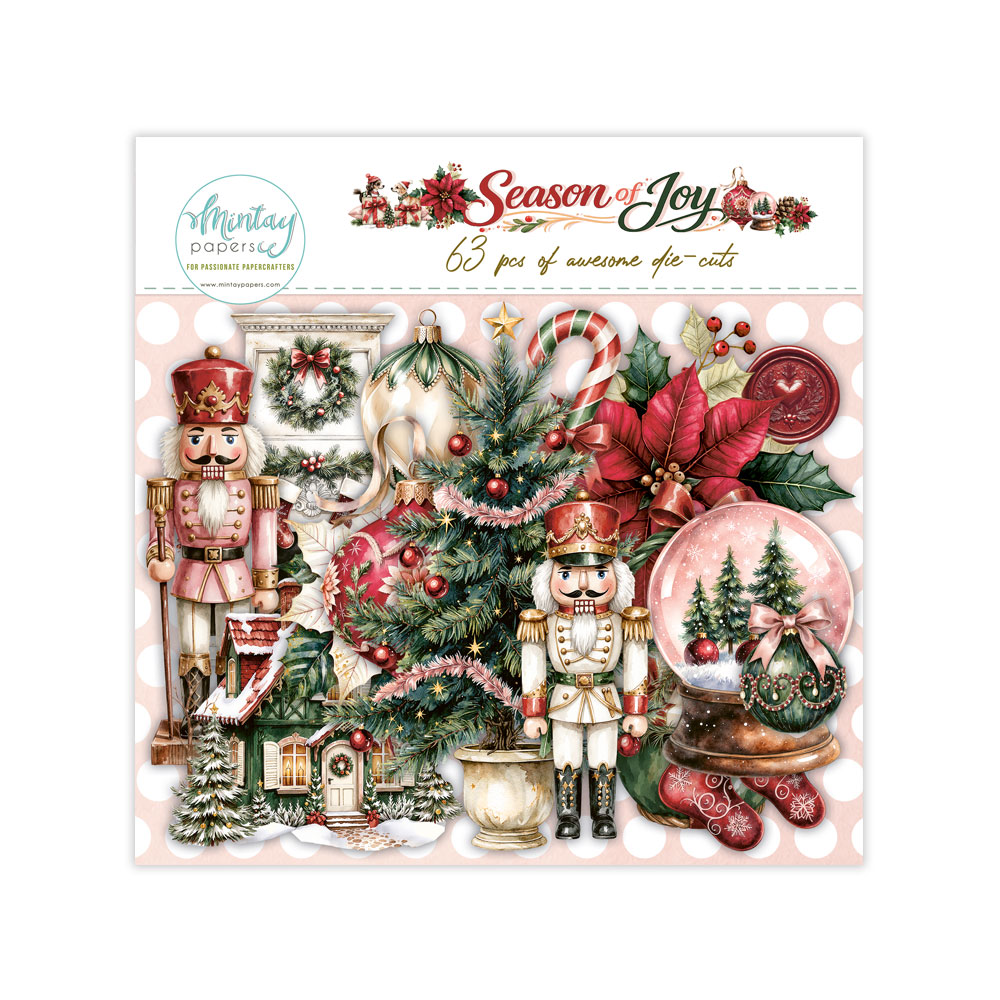 MT-SOJ-LSC PRZEDSPRZEDAŻ *Season of Joy- MINTAY PAPERS Papierowe Elementy-wysyłka po 25 lipca 2026r.