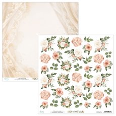 MT-TWD-10 PRZEDSPRZEDAŻ *The Wedding Day - Mintay -papier dwustronny z KWIATAMI 30,5x30,5cm-wysyłka po 25 lipca 2026r.