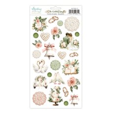 MT-TWD-12 PRZEDSPRZEDAŻ *The Wedding Day  MINTAY PAPERS - Naklejki - elementy  - 15,2 x 20,3 cm-wysyłka po 25 lipca 2026r.