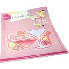 COL1592 Wykrojniki Marianne Design Collectable -Martini Glass by Marleen-kieliszek koktajlowy