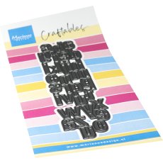 CR1735 Wykrojnik Marianne Design-Craftable - Alphabet (M)