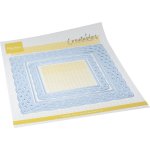 LR0954 Wykrojnik Marianne Design - Creatable -Wicker square set -plecione kwadratowe ramki