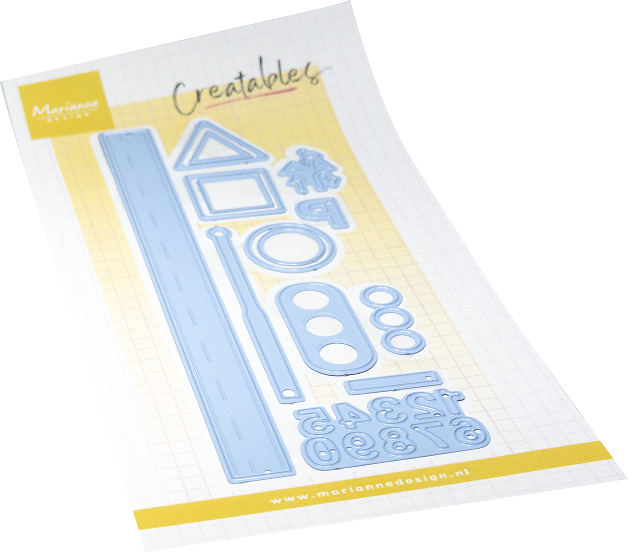 LR0959 Wykrojnik Marianne Design - Creatable -Traffic-znaki drogowe
