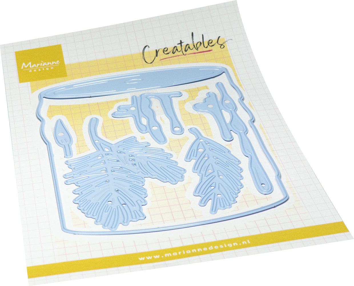 LR0965 Wykrojnik Marianne Design - Creatable -Candle (XL)-duża świeca