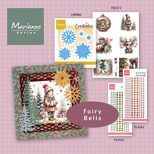 LR0966 Wykrojnik Marianne Design - Sparkling stars ( set) - błyszczące gwiazdki