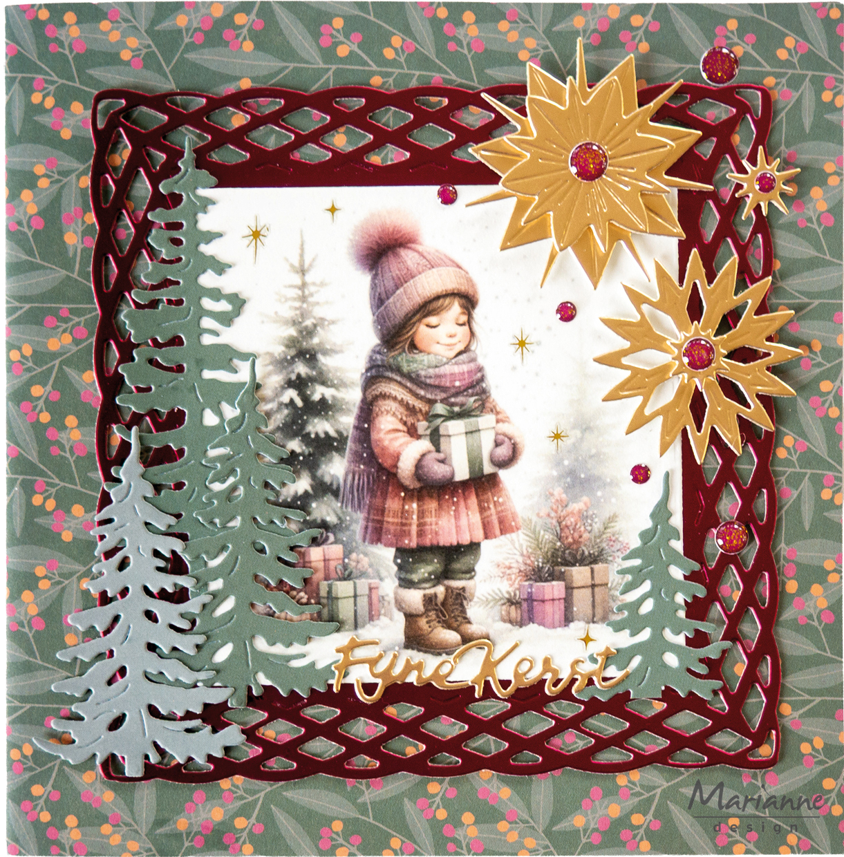 LR0966 Wykrojnik Marianne Design - Sparkling stars ( set) - błyszczące gwiazdki