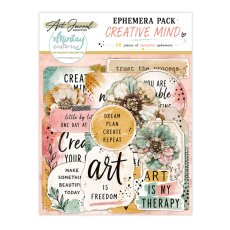 MT-ART-C08 PRZEDSPRZEDAŻ *Art Journal - MINTAY PAPERS Papierowe Elementy-Creative Mind -68szt-wysyłka po 25 lipca 2026r.