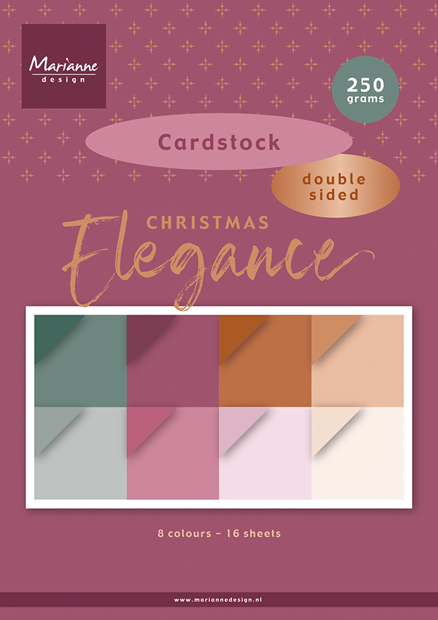 PK9224 Zestaw papierów A4 - Christmas Elegance - Cardstock