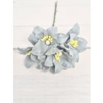 LY1-170 Lilie papierowe I'm Roses - BABY BLUE- niebieskie - 5 szt