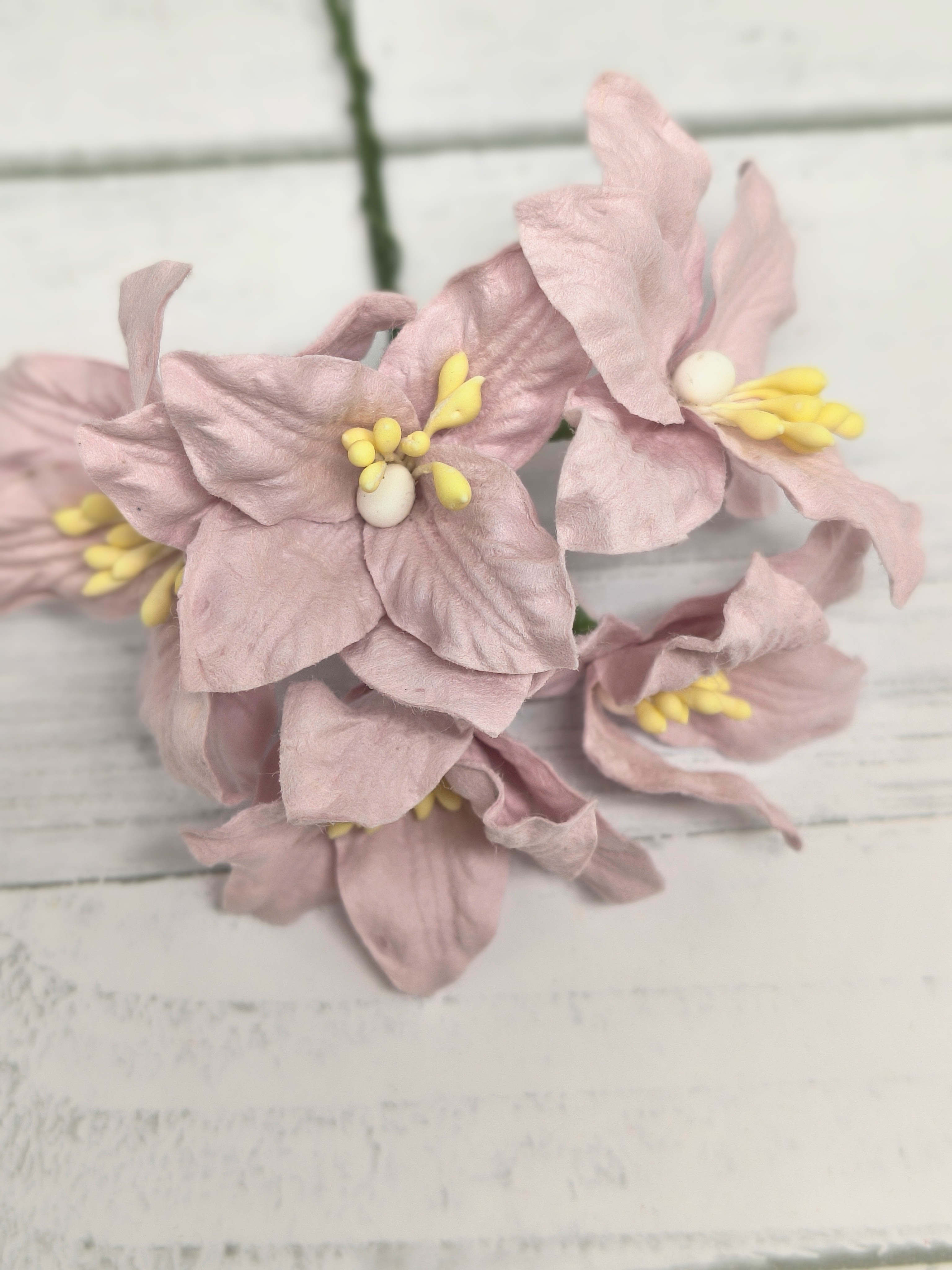 LY1-188 Lilie papierowe I'm Roses - SOFT LILAC PURPLE- delikatny liliowy- 5 szt