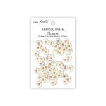 CR103039 Papierowe kwiatki - Little Birdie Handmade Printed Paper Flowers Esme Ivory Pearl 50szt