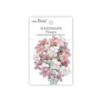 CR103052 Papierowe kwiatki - Little Birdie Handmade Printed Paper Flowers Pearl Petites Fairy Garden 30szt
