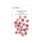 CR110137 Papierowe kwiatki - Little Birdie Handmade Printed Paper Flowers Winston Pink Symphony -20szt