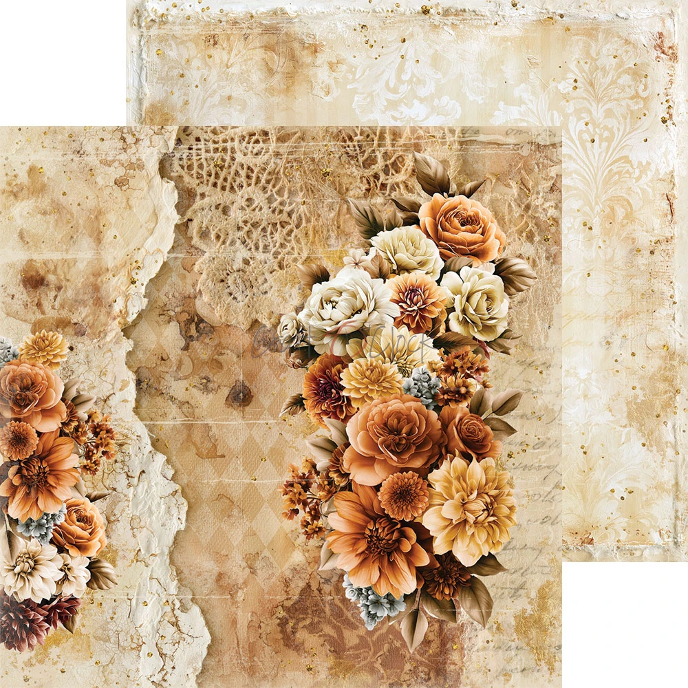 CC-C88-SON-07 *PRZEDSPRZEDAŻ -SHADES OF NATURE- zestaw papierów 20,3x20,3cm -wysyłka po 14.09.2026r.