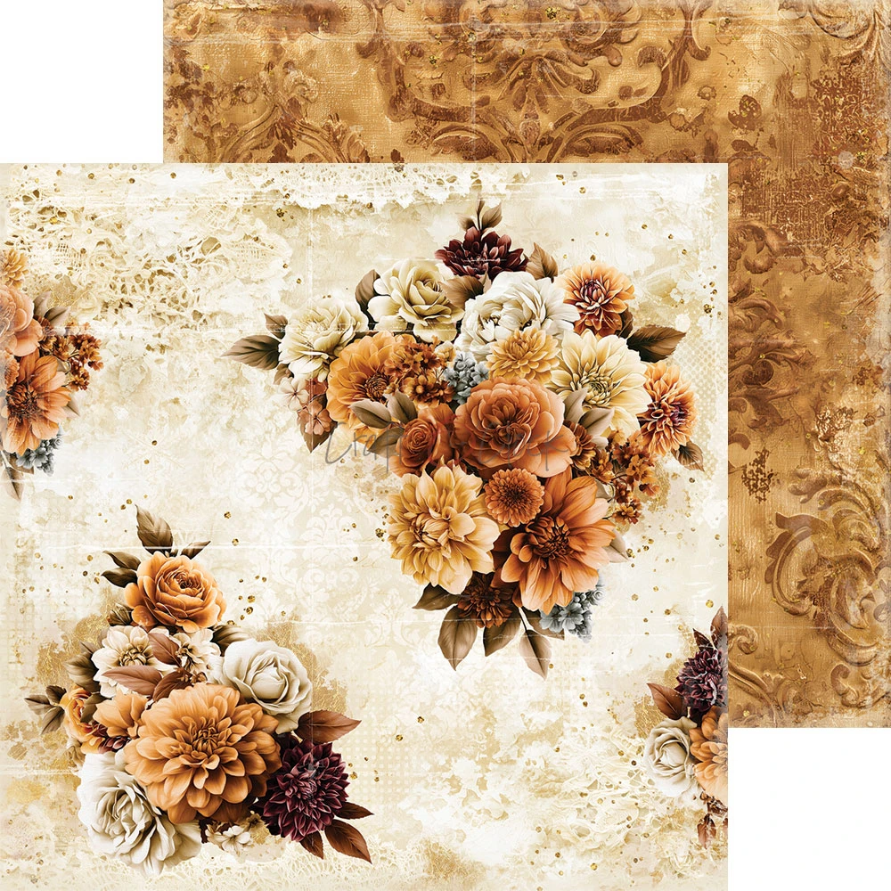 CC-C88-SON-09 *PRZEDSPRZEDAŻ -SHADES OF NATURE- zestaw papierów 20,3x20,3cm - MIX -wysyłka po 14.09.2026r.