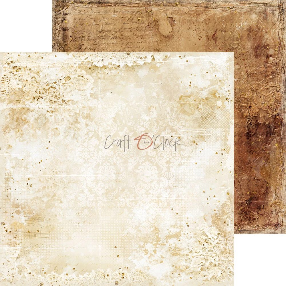 CC-C88-SON-09 *PRZEDSPRZEDAŻ -SHADES OF NATURE- zestaw papierów 20,3x20,3cm - MIX -wysyłka po 14.09.2026r.