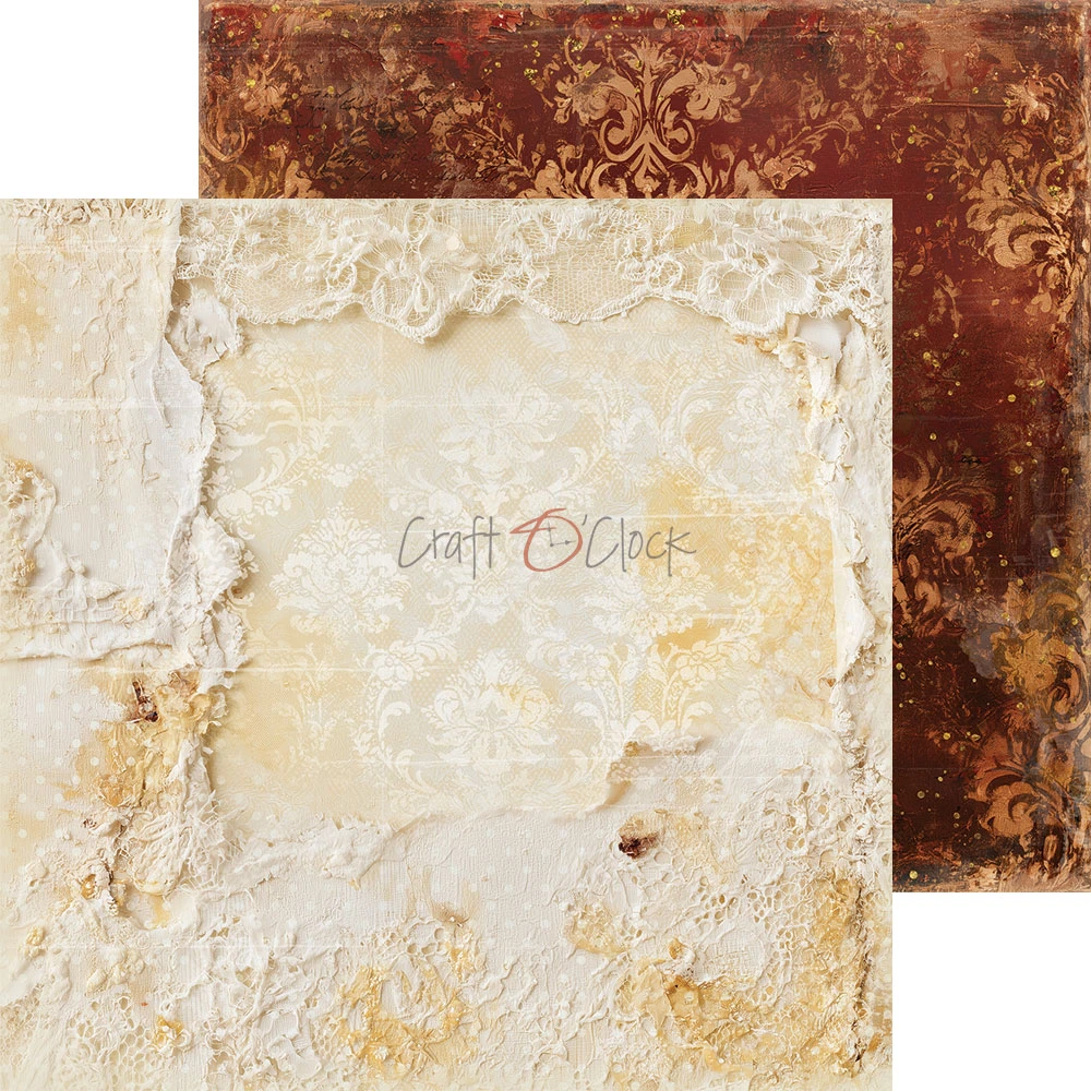 CC-C88-SON-09 *PRZEDSPRZEDAŻ -SHADES OF NATURE- zestaw papierów 20,3x20,3cm - MIX -wysyłka po 14.09.2026r.