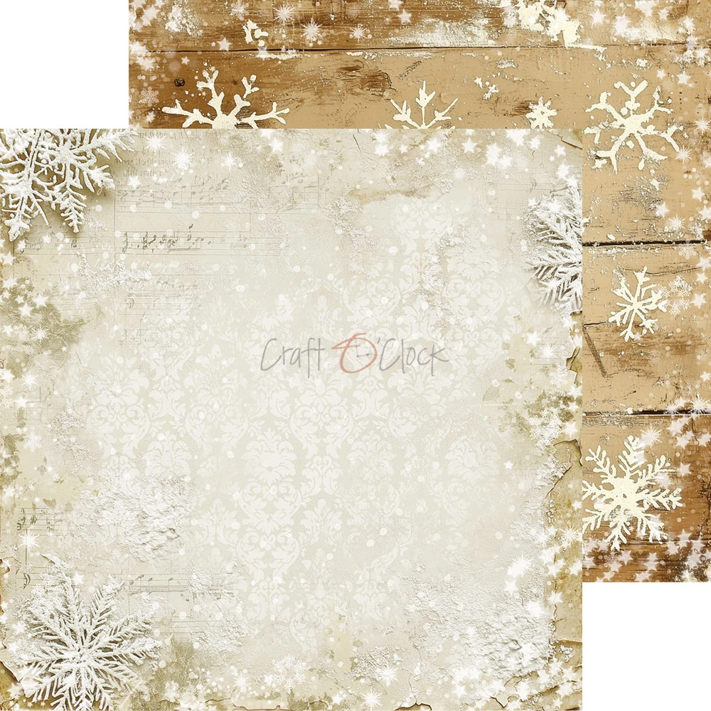 CC-C87-SCS-09 *PRZEDSPRZEDAŻ -SPIRIT OF CHRISTMAS- zestaw papierów 20,3x20,3cm - MIX -wysyłka po 14.09.2026r.
