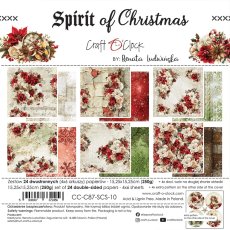 CC-C87-SCS-10 *PRZEDSPRZEDAŻ -SPIRIT OF CHRISTMAS - zestaw papierów 15,25x15,25cm -wysyłka po 14.09.2026r.