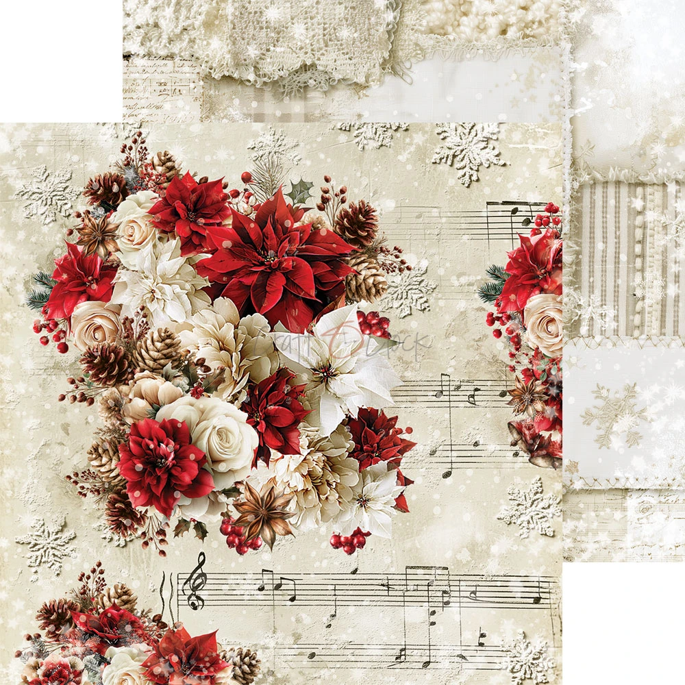 CC-C87-SCS-10 *PRZEDSPRZEDAŻ -SPIRIT OF CHRISTMAS - zestaw papierów 15,25x15,25cm -wysyłka po 14.09.2026r.