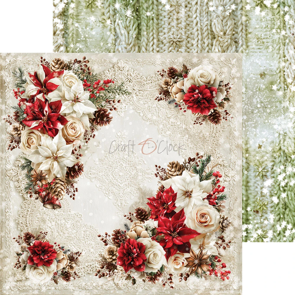 CC-C87-SCS-10 *PRZEDSPRZEDAŻ -SPIRIT OF CHRISTMAS - zestaw papierów 15,25x15,25cm -wysyłka po 14.09.2026r.