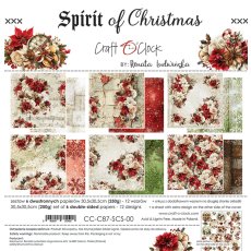 CC-C87-SCS-00 *PRZEDSPRZEDAŻ -SPIRIT OF CHRISTMAS- zestaw papierów 30,5x30,5cm -wysyłka po 14.09.2026r.