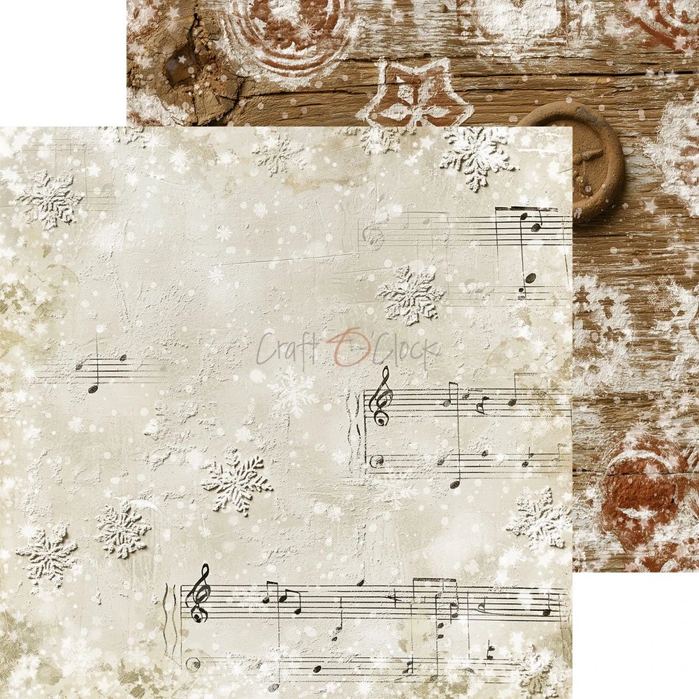 CC-C87-SCS-08 *PRZEDSPRZEDAŻ -SPIRIT OF CHRISTMAS- zestaw papierów 20,3x20,3cm - BASIC -wysyłka po 14.09.2026r.