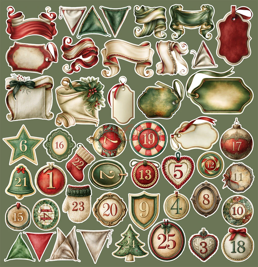 CC-C87-SCS-13 *PRZEDSPRZEDAŻ -SPIRIT OF CHRISTMAS - zestaw DODATKÓW - MIX -wysyłka po 14.09.2026r.