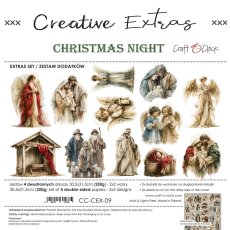 CC-CEX-09 *PRZEDSPRZEDAŻ -CREATIVE EXTRAS - 09 - CHRISTMAS NIGHT - zestaw DODATKÓW -wysyłka po 14.09.2026r.