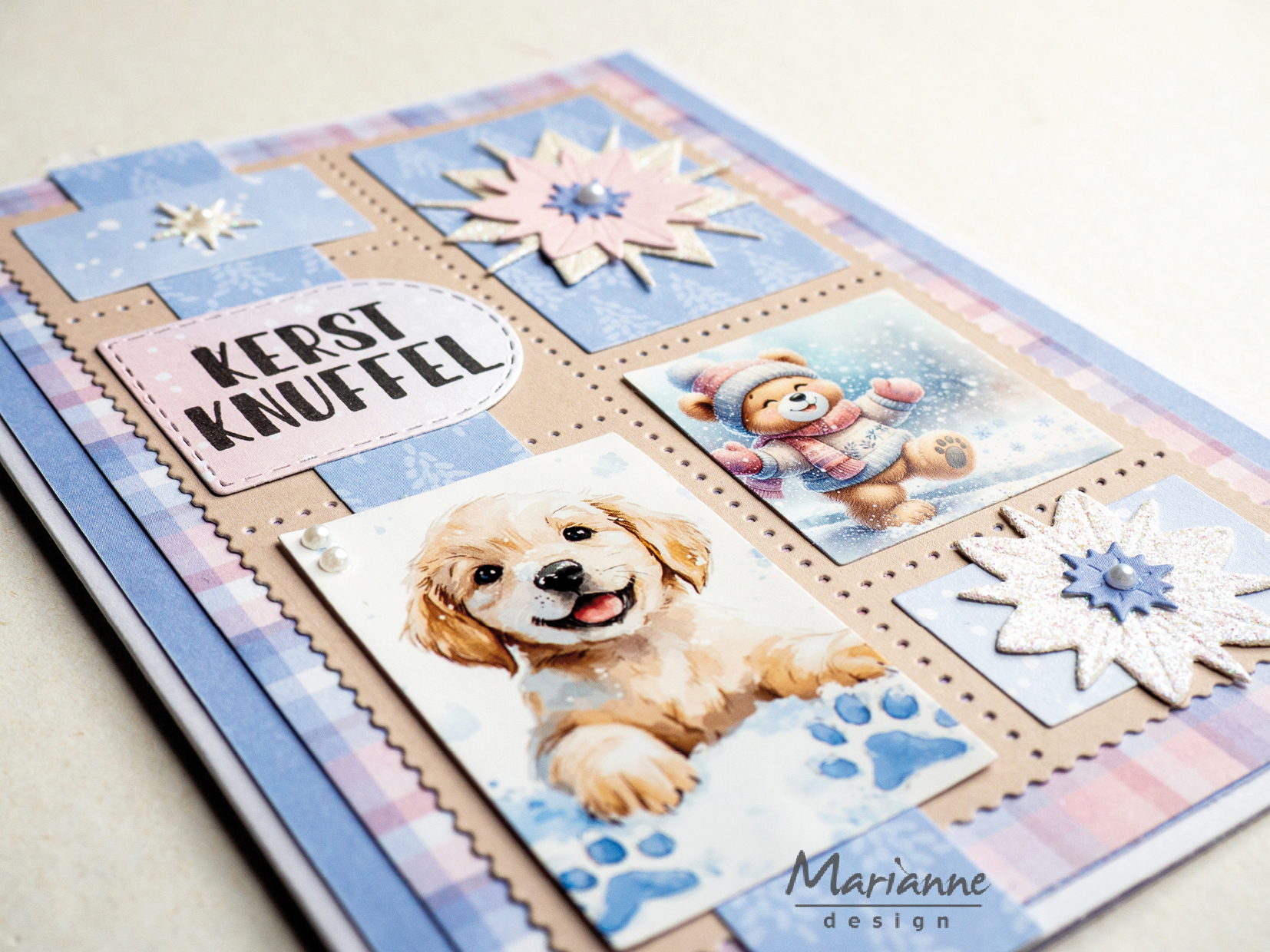 CR1739 Wykrojnik Marianne Design-Craftable -Stamp layout - A6 -znaczki pocztowe